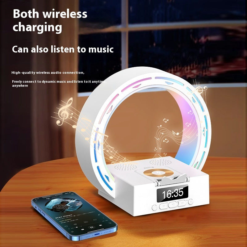 LumiSound Pro: 4-in-1 Smart Lamp & Speaker Hub