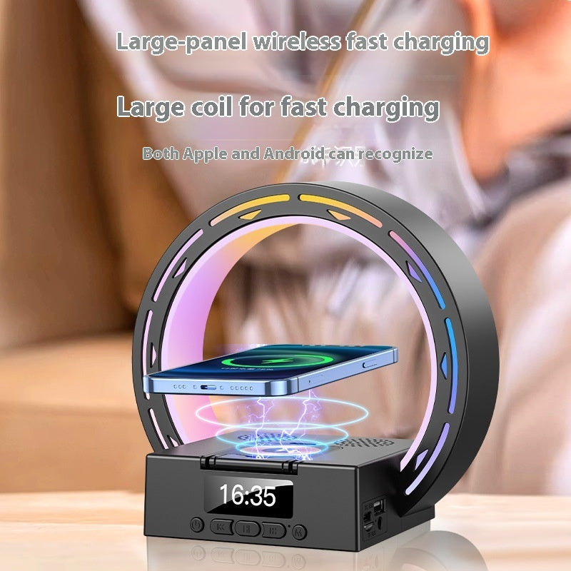 LumiSound Pro: 4-in-1 Smart Lamp & Speaker Hub